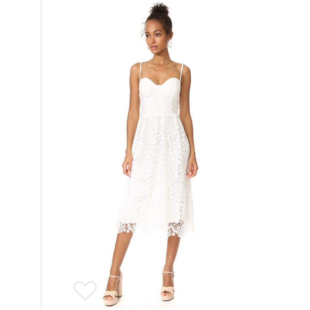 YUMI KIM Prima Dress in Donna Emrboidered Lace